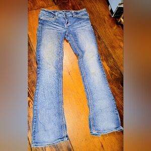 Atiya Jeans Blue Straight Leg Jeans